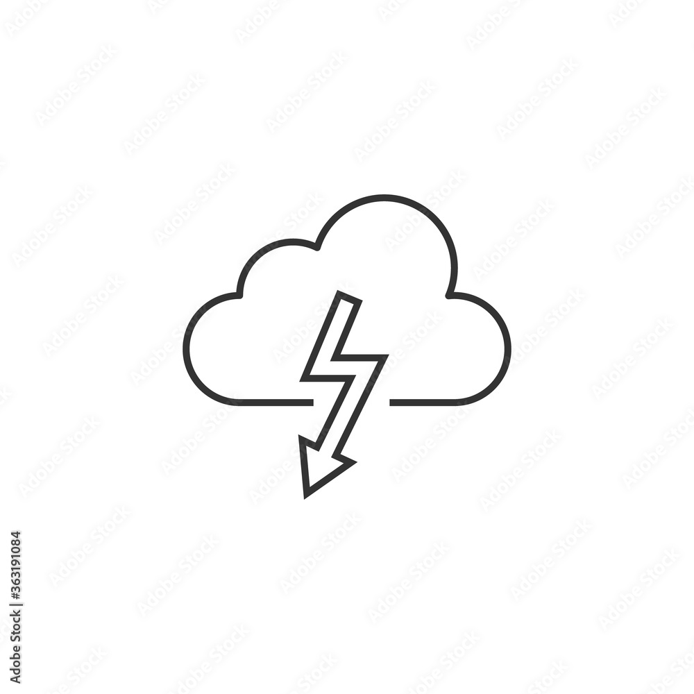 Cloud weather icon Cloud weather icon