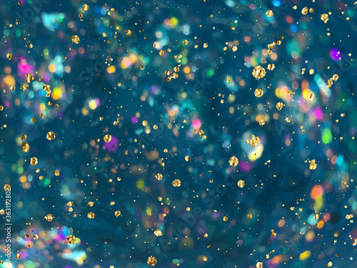 Opal gemstone background. Trendy abstract Vector template for holiday designs, invitation, card, wedding