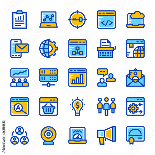SEO and Marketing Vector Icons 5 © Prosymbols