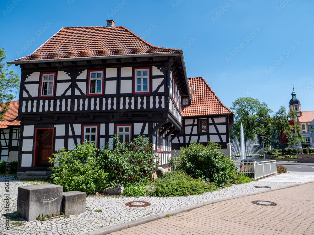 Fachwerkhaus in der Altstadt von Suhl