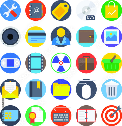 Seo and Web Vector Icons 3