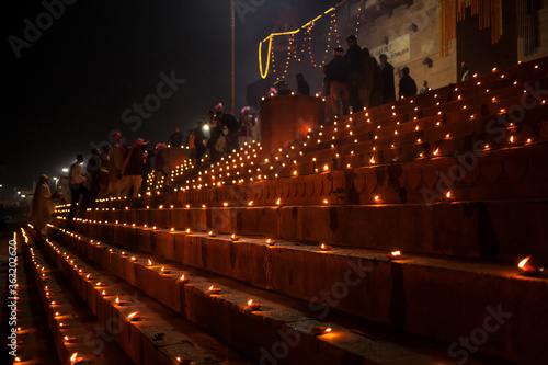 Dev Deepawali festival, Varanasi. photo