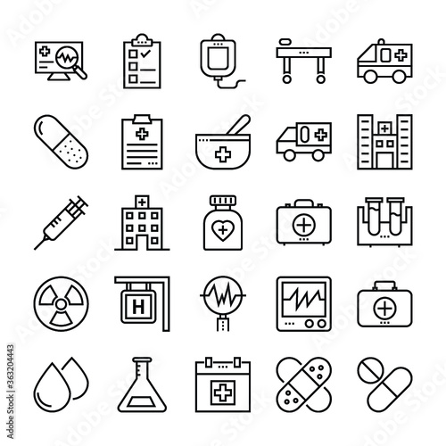 Medical & Health Vector Icons 6