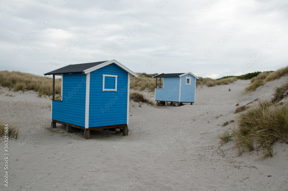 View form the coast of south Sweden, Skanor and Falsterbo in Skane. View form the coast of south Sweden, Skanor and Falsterbo in Skane.
