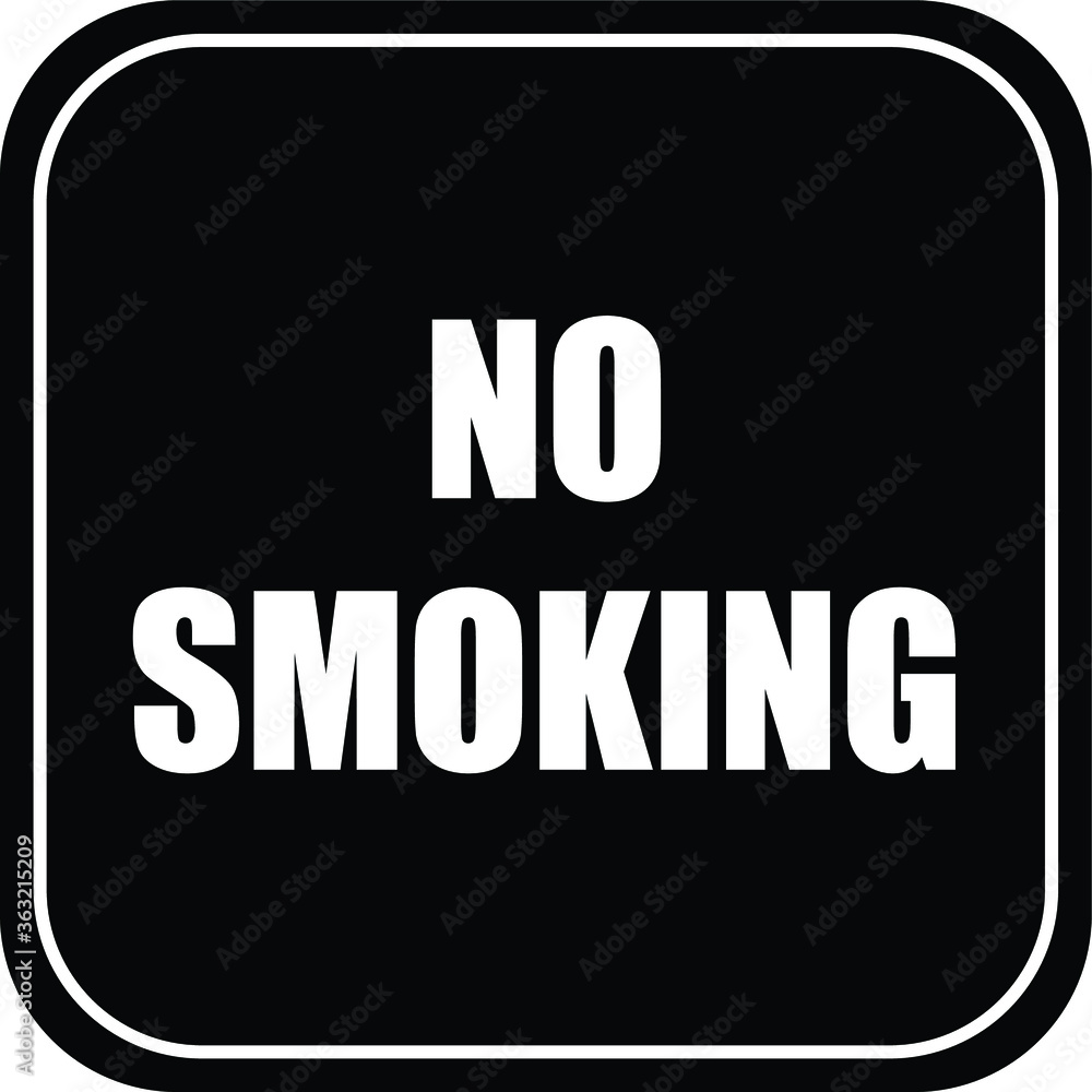 NO SMOKING ALLOWED BEYOND THIS POINT DO NOT SMOKE BANNED RESTRICTED PROHIBITED NOTICE WARNING SIGN VECTOR ILLUSTRATION EPS