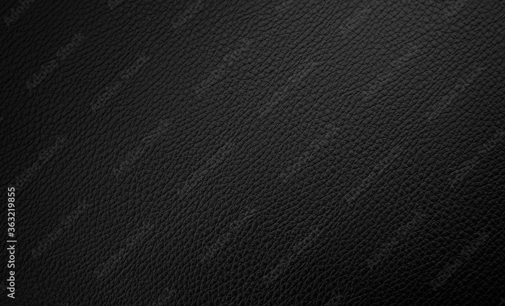 Black leather texture and background Black leather texture and background