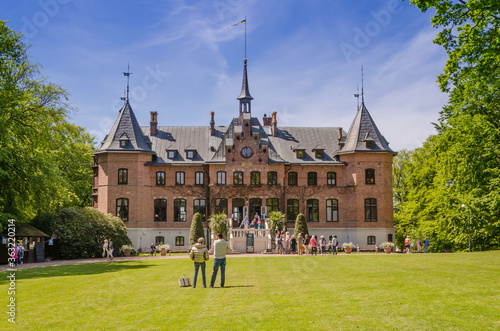 Fotografia Sofiero Palace in Helsingborg, Skåne, Sweden