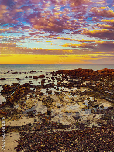 Evening SUNSET ON Dunsborough bay, Indian Ocean  photo