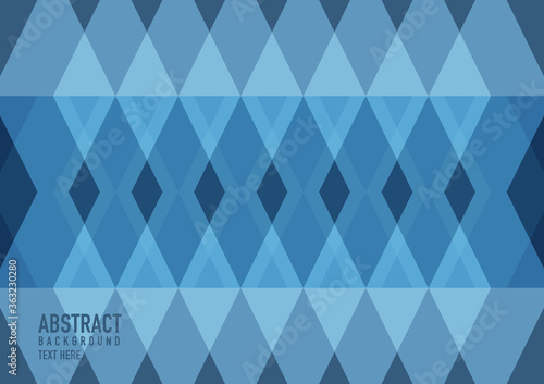 Polygon abstract on blue background. Light blue vector shining triangular pattern. An elegant bright illustration. The triangular pattern for your business design.