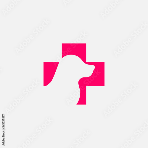 Medical dog logo design