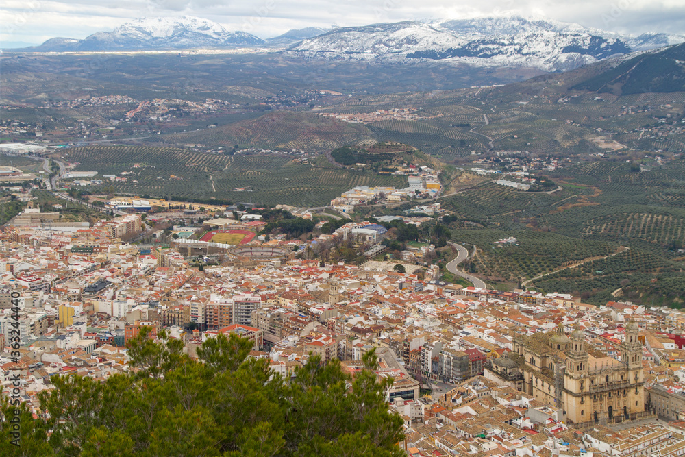 Ciudad de Jaén, comunidad autónoma de Andalucía, país de España