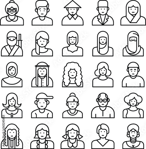 Avatar Vector Icons 2