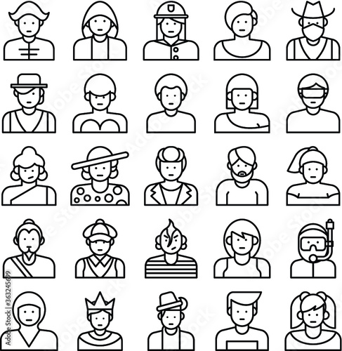 Avatar Vector Icons 4