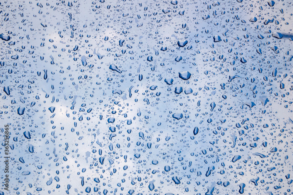 Close Up Of A Waterdrops Background At Amsterdam The Netherlands 27-6-2020