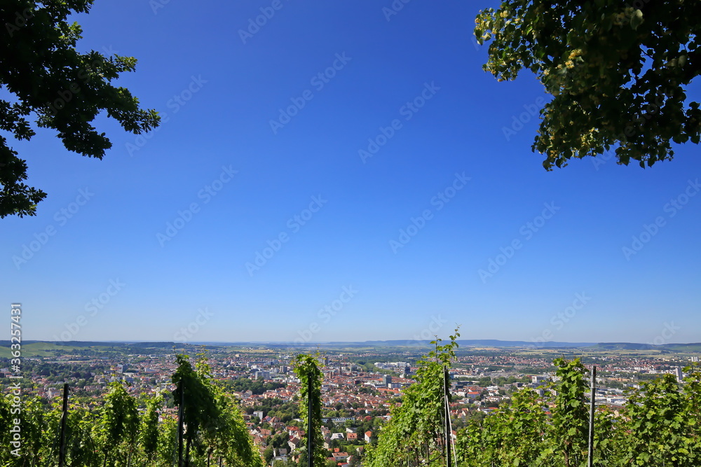 Fototapeta premium Heilbronn von oben