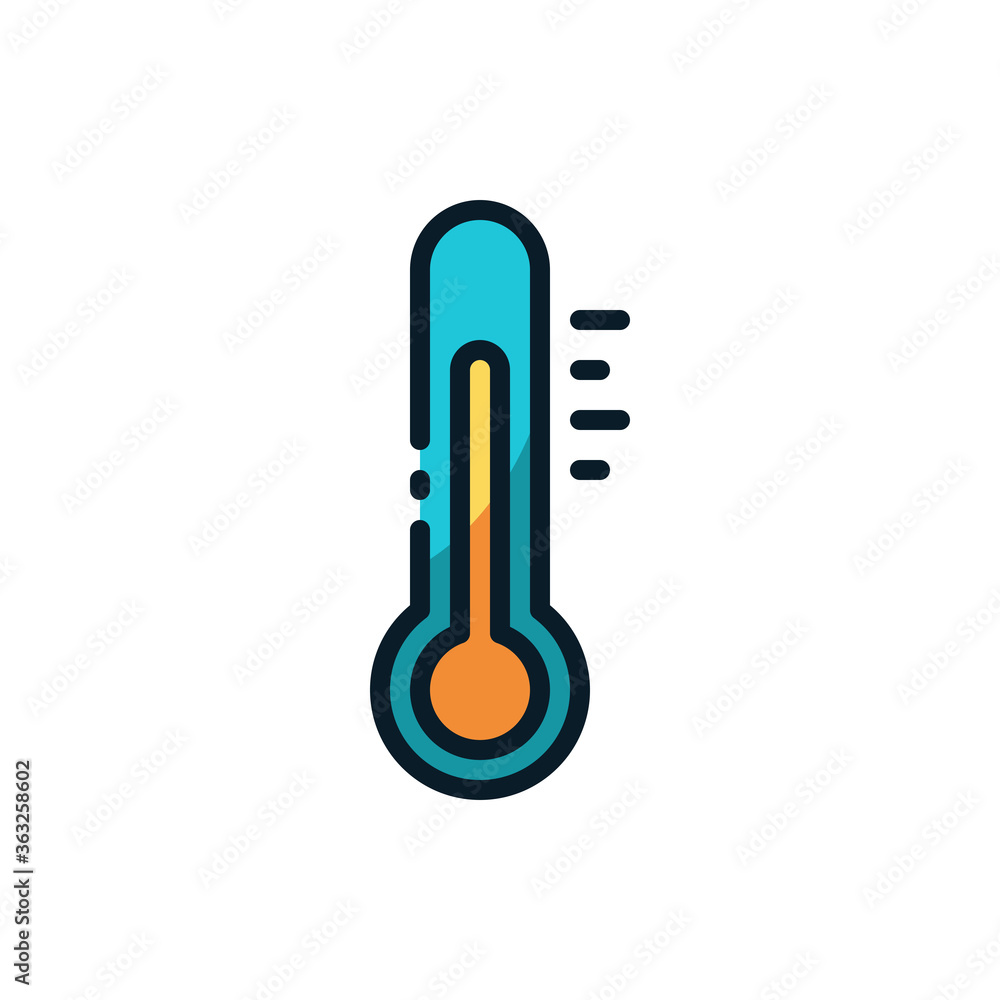 Thermometer filled outline icons. Vector illustration. Editable stroke. Isolated icon suitable for web, infographics, interface and apps. Thermometer filled outline icons. Vector illustration. Editable stroke. Isolated icon suitable for web, infographics, interface and apps.