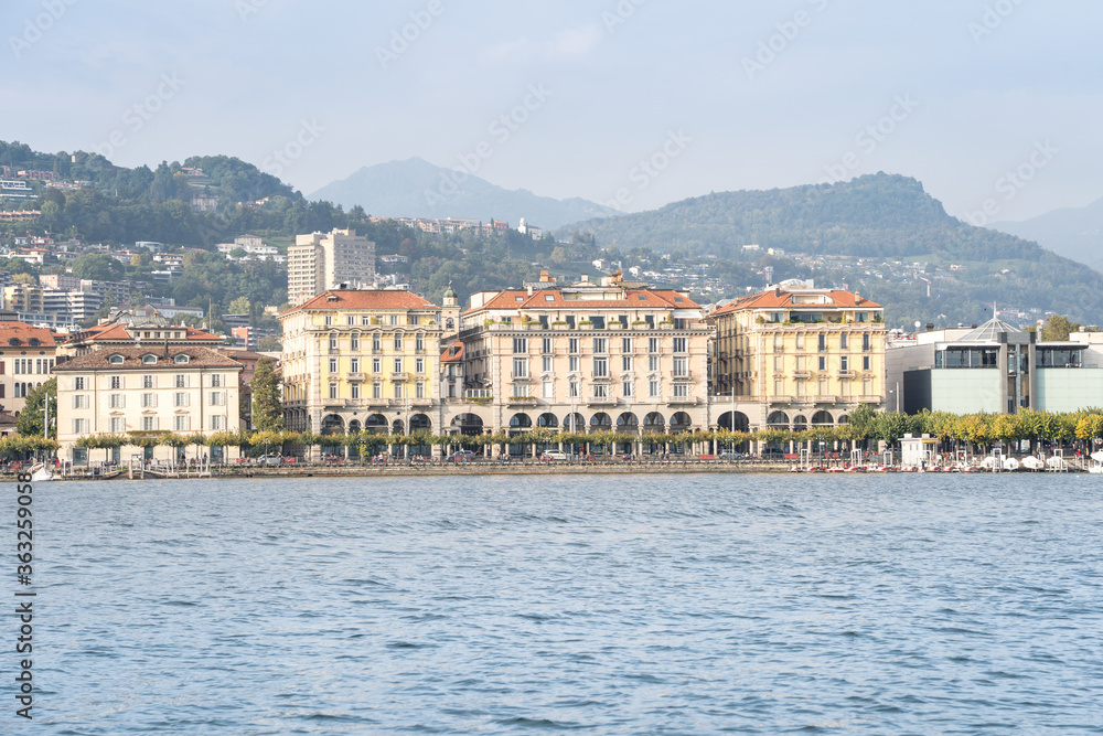 Obraz premium Lake Lugano, Switzerland