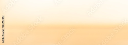 Golden abstract background with bokeh, large banner backdrop