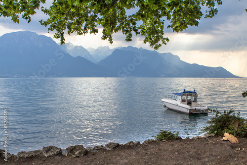Geneva lake panorama, Switzerland