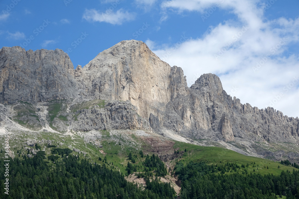 Rotwand im Rosengarten, Dolomiten Rotwand im Rosengarten, Dolomiten