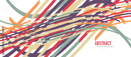 Аbstract moving colorful lines vector backgrounds for cover, placard, poster, banner or flyer