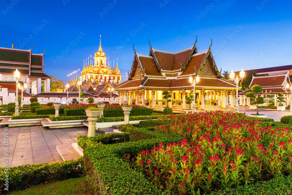 Wat Ratchanatdaram Temple in Bangkok