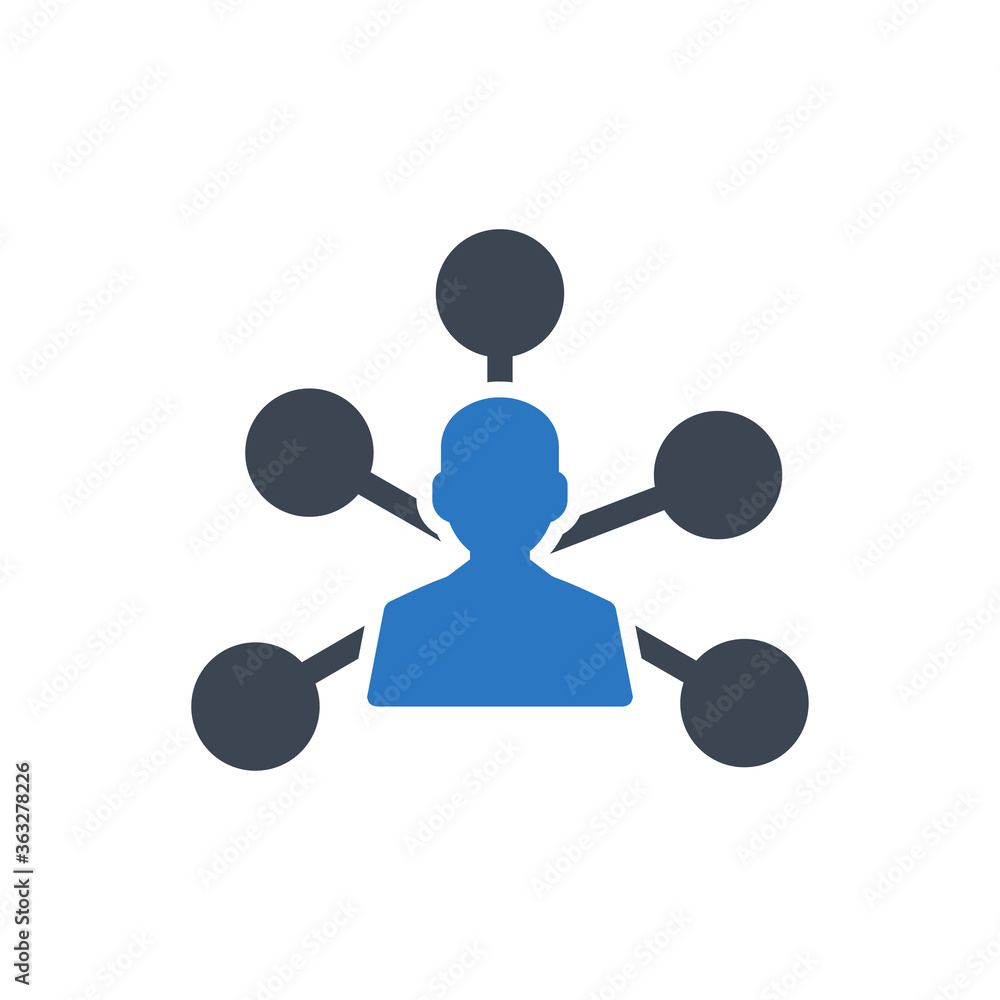 Social network Icon. Connections, social, connectivity, communication (vector illustration) Social network Icon. Connections, social, connectivity, communication (vector illustration)