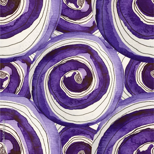 Abstract line purple background . Abstract line purple hand drawn seamless pattern.	
