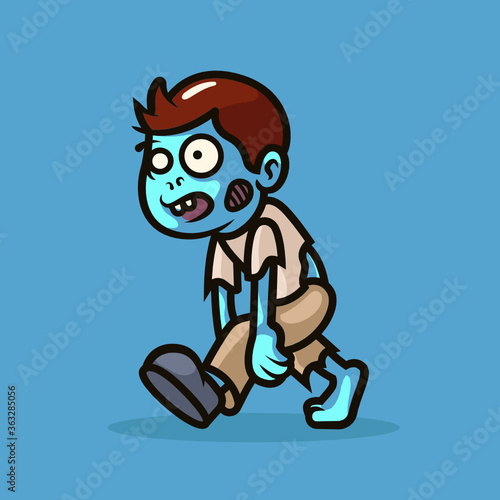 Zombie Mascot illustration design