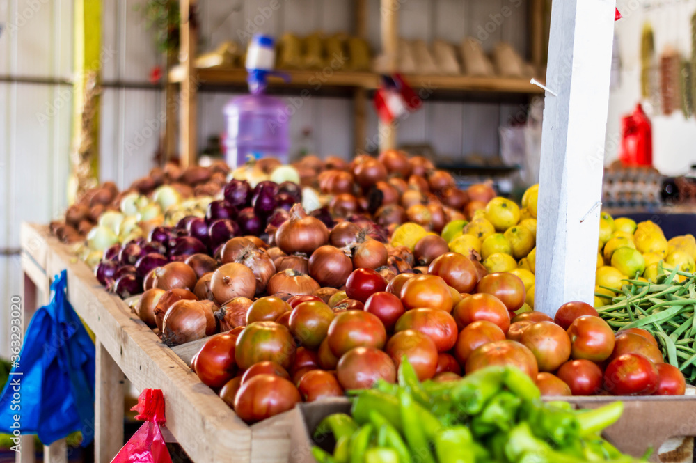 fruits and vegetables from the fourth region exposed for consumption fruits and vegetables from the fourth region exposed for consumption