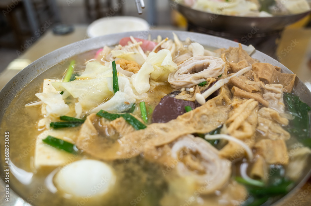 Pork Intestine Stinky Hot Pot Stock Photo Adobe Stock