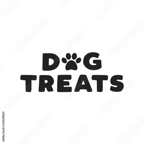 Wallpaper Mural Dog Treats Vector Text Illustration Background Torontodigital.ca