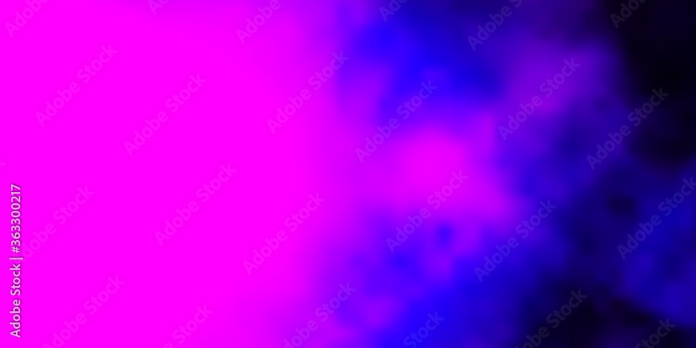 Dark Purple vector background with clouds. Shining illustration with abstract gradient clouds. Template for landing pages. Dark Purple vector background with clouds. Shining illustration with abstract gradient clouds. Template for landing pages.