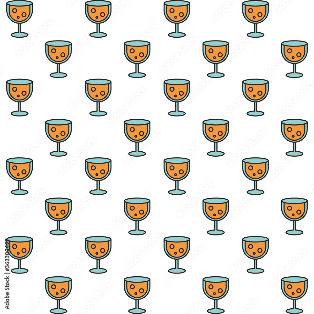 fresh beers cups drinks pattern fresh beers cups drinks pattern