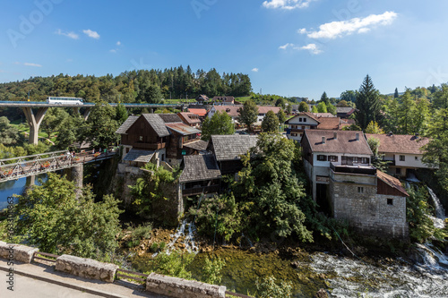 Rastoke village, Croatia © Posztós János