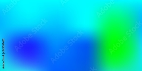 Light Blue, Green vector blur background.