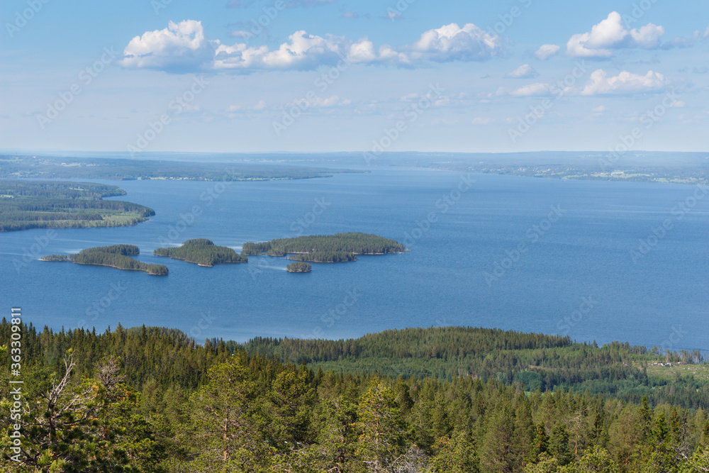 Hoverberg. View from the top of the mountain. Hoverberg. View from the top of the mountain.