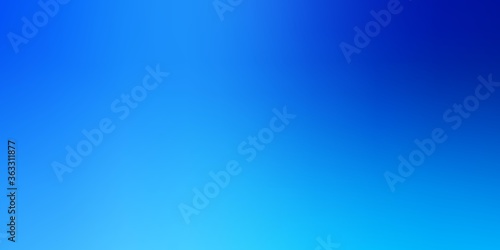 Light BLUE vector abstract bright template. Shining colorful illustration in blur style. New design for applications.