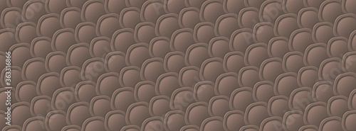 Scales wallpaper. Abstract scales pattern illustration. © flexelf