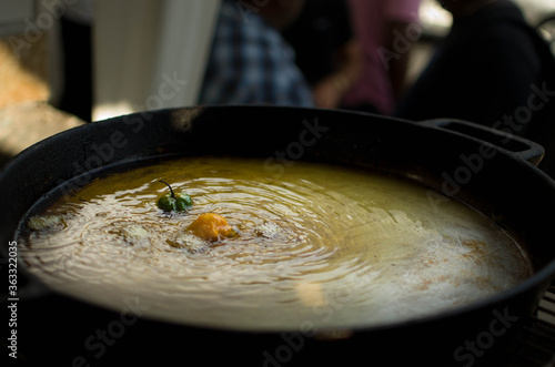 hot oil