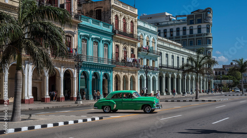 Calles de La Habana Vieja en Cuba