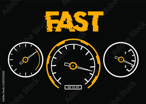 TABLERO DE VELOCIDAD AUTO