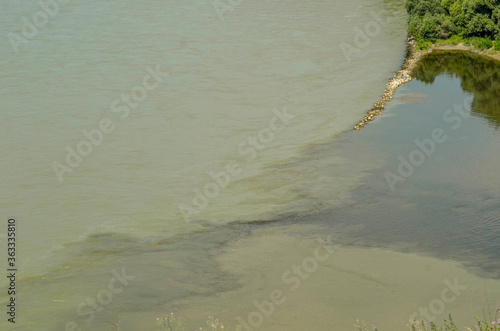 Canvas Print A beautiful view of Bratislava city at Slovakia.