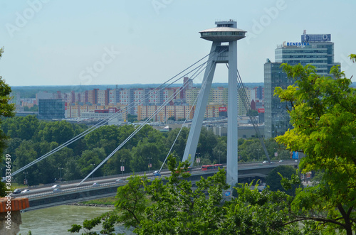 Photography A beautiful view of Bratislava city at Slovakia.