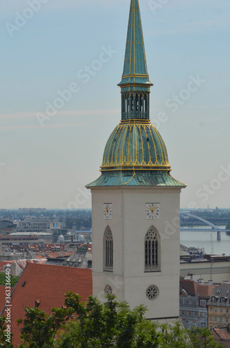 Photography A beautiful view of Bratislava city at Slovakia.