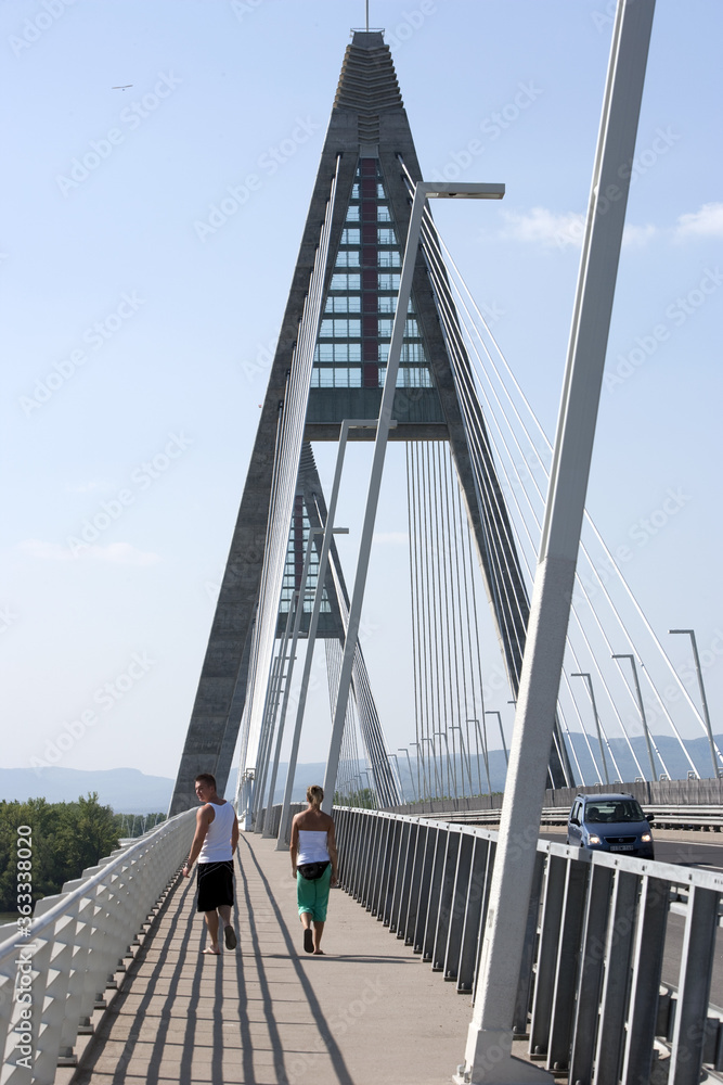 The Megyeri bridge, Hungary's newest bridge