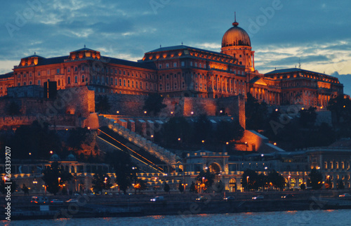 Photography A beautiful view of Budapest city at Hungary.