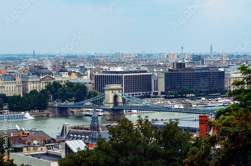 Photography A beautiful view of Budapest city at Hungary.
