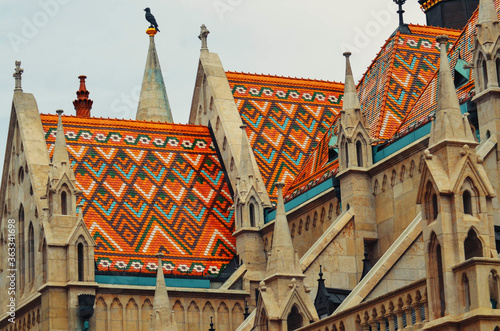 Photography A beautiful view of Budapest city at Hungary.