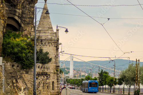 Photography A beautiful view of Budapest city at Hungary.